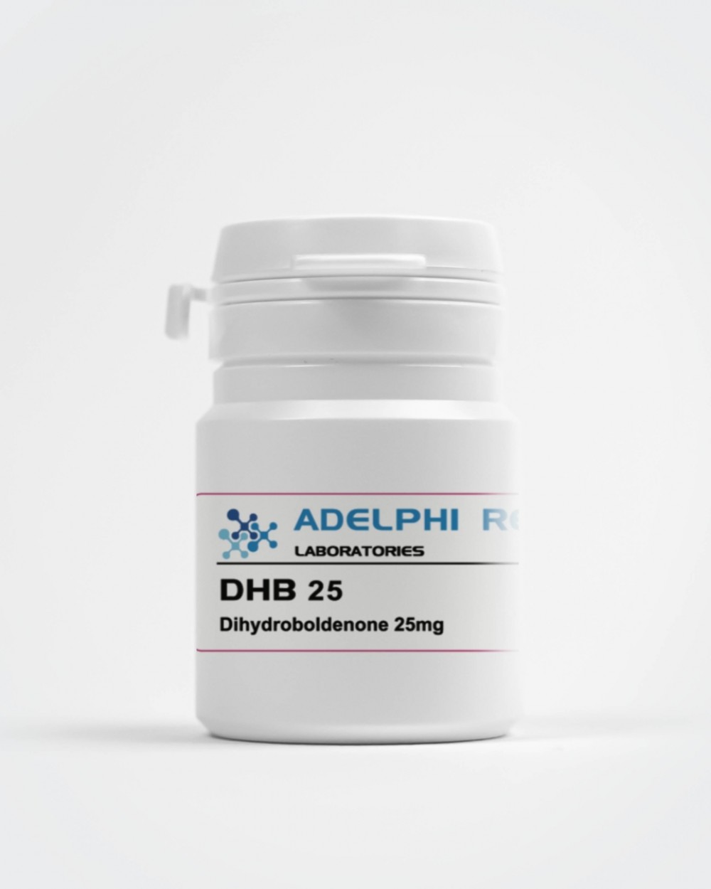 DHB 25mg by Adelphi Research – oral anabolic steroid for lean muscle growth and strength.
