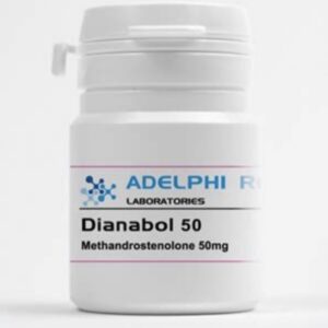 Adelphi Research Dianabol 50mg tablets in branded packaging