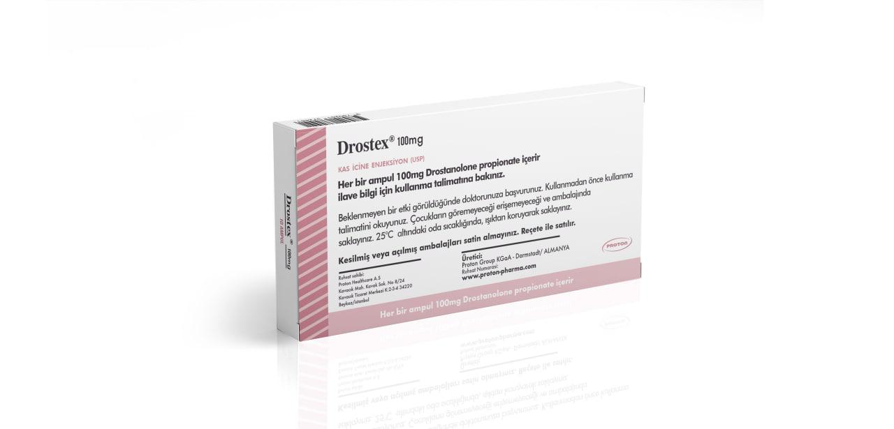 Drostex – Drostanolone Propionate 100 mg/mL – Proton Pharma – 10 x 1 mL Ampoules - Image 2