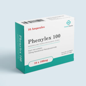 Phenylate 100 mg Nandrolone Phenylpropionate injectable solution by Novotex Pharma, 10 mL vial front view