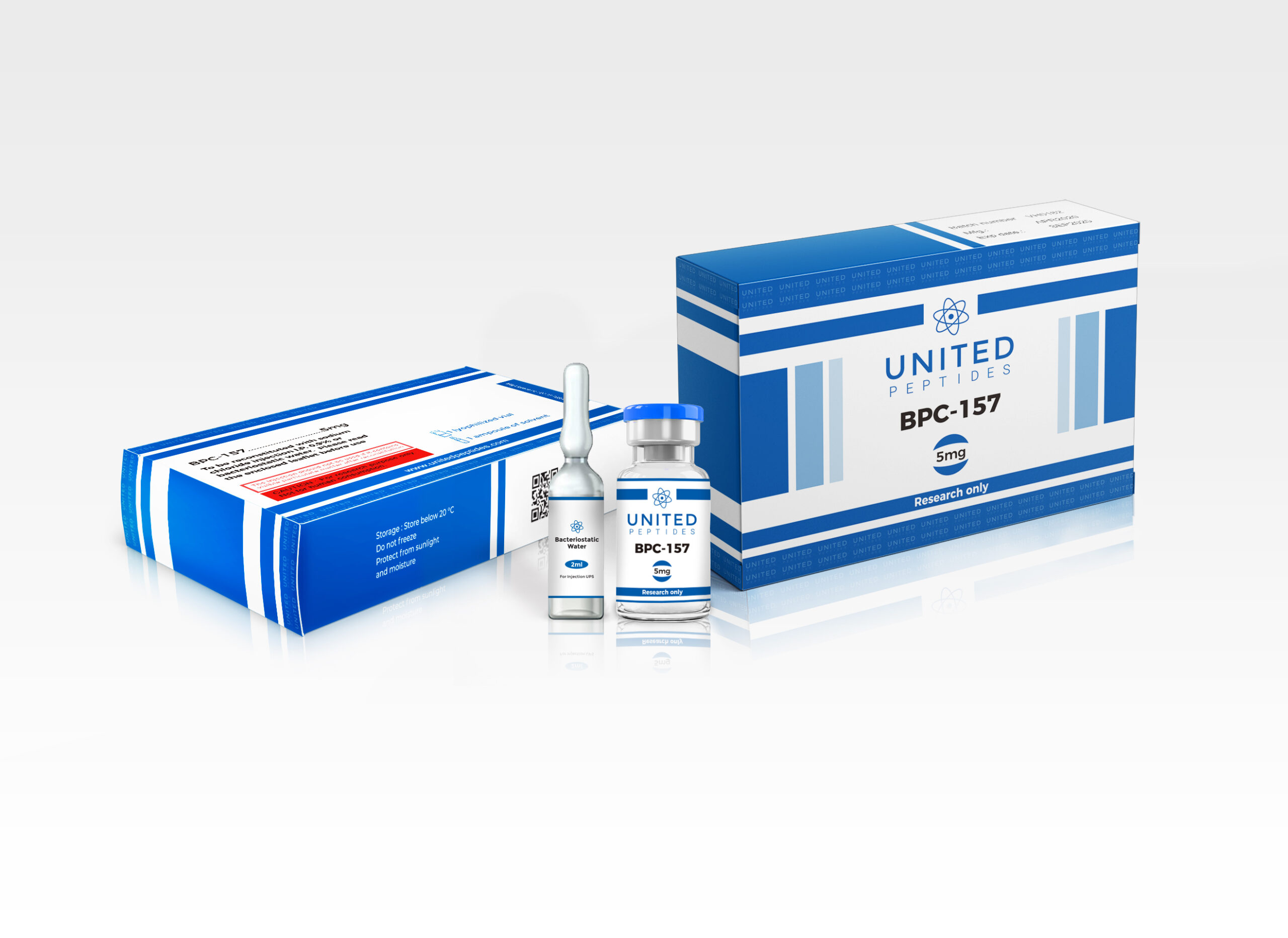 BPC 157 5mg peptide by United Peptides – Research-grade compound for tissue repair studies