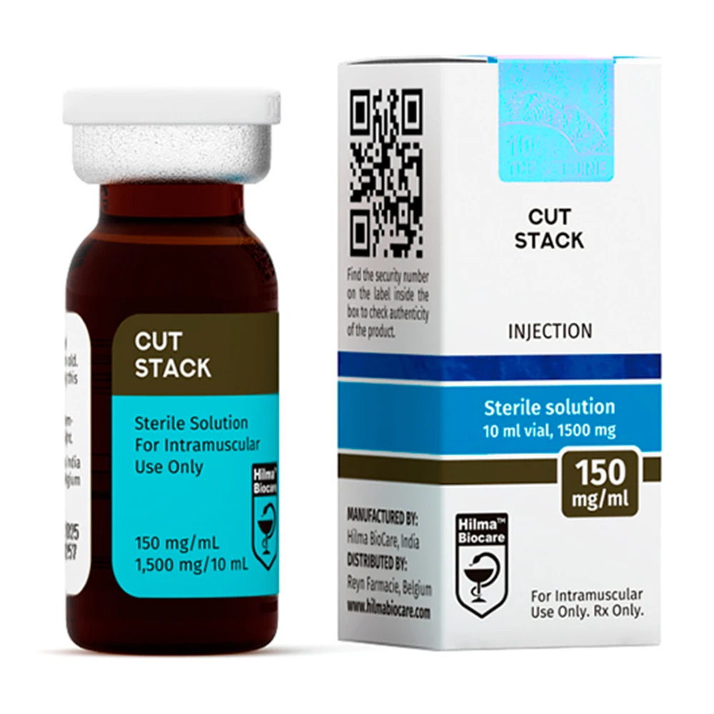 Hilma Biocare Cut Stuck 150mg vial on white background