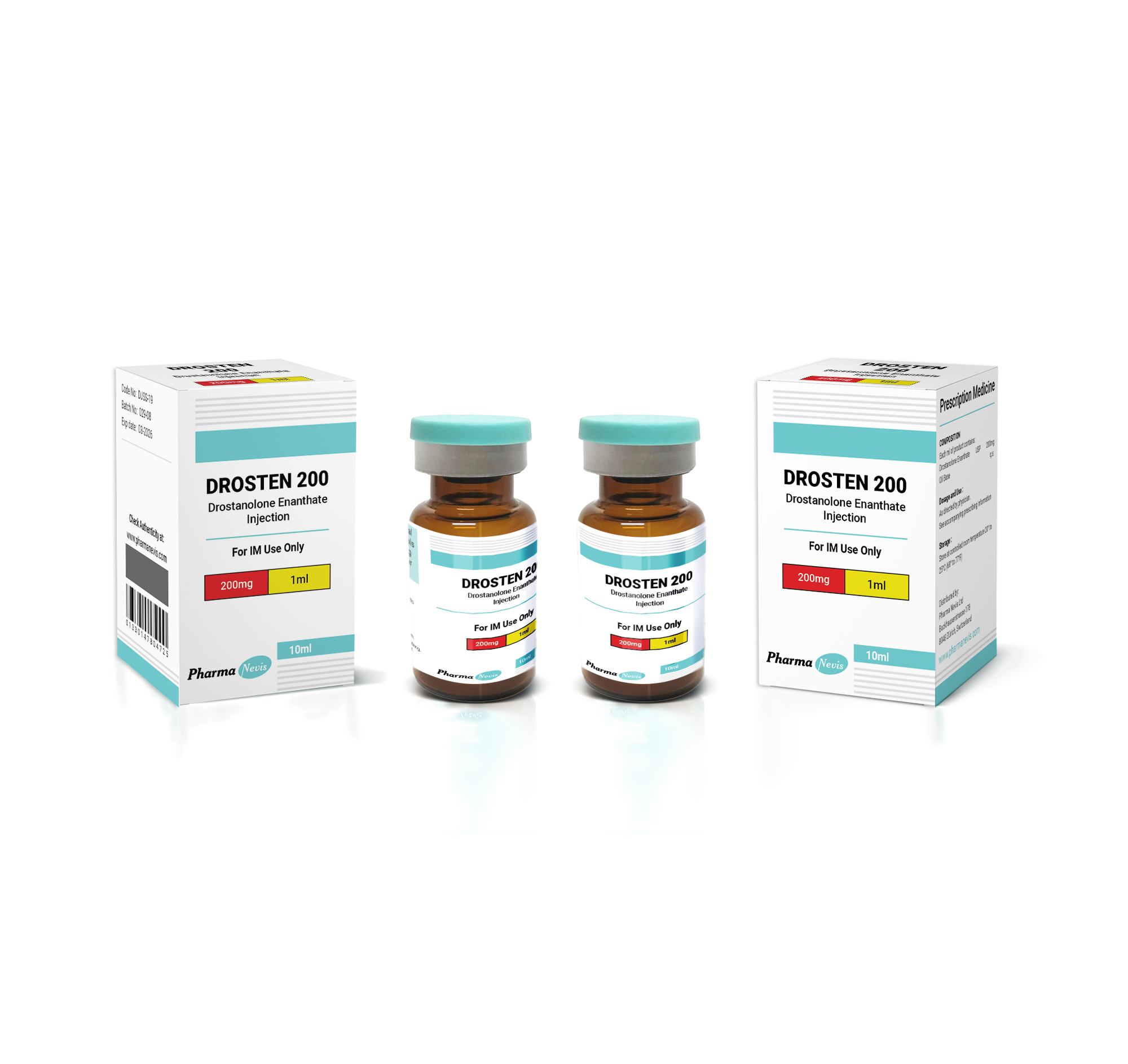 Drosten 200 – Drostanolone Enanthate injectable for medical use by Pharma Nevis