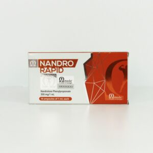 Omega Meds Nandro Rapid 100mg/mL vial, injectable Nandrolone Phenylpropionate for medical muscle and blood support