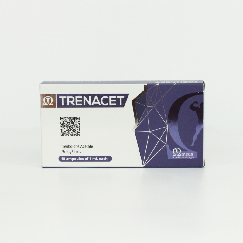 Omega Meds Tren Acet 100mg/mL vial, injectable Trenbolone Acetate for veterinary muscle growth