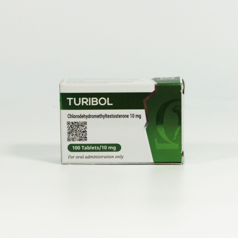 Omega Meds Turinabol 10mg tablets bottle, 100 tablets oral anabolic steroid for lean muscle support