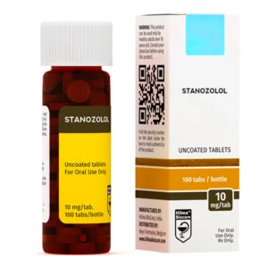 Hilma Biocare Stanozolol 10mg tablets bottle, anabolic steroid for medical use