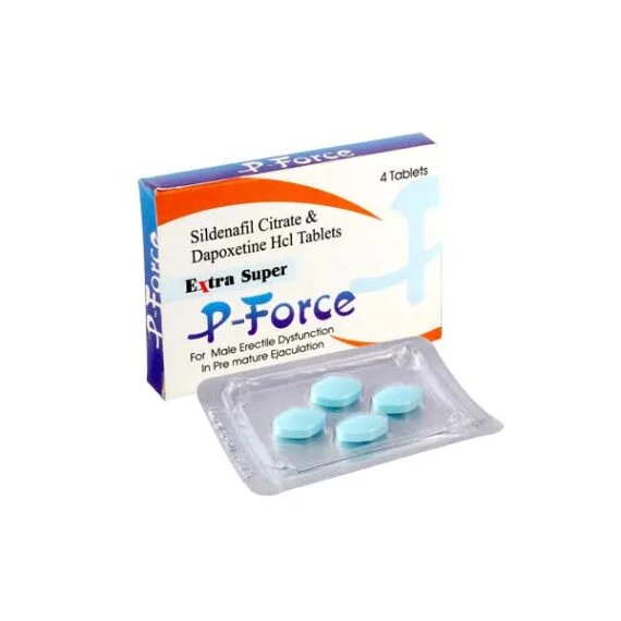 P Force Extra Super 100 mg Sildenafil Citrate & Dapoxetine Tablets 4 Count – Sunrise Remedies