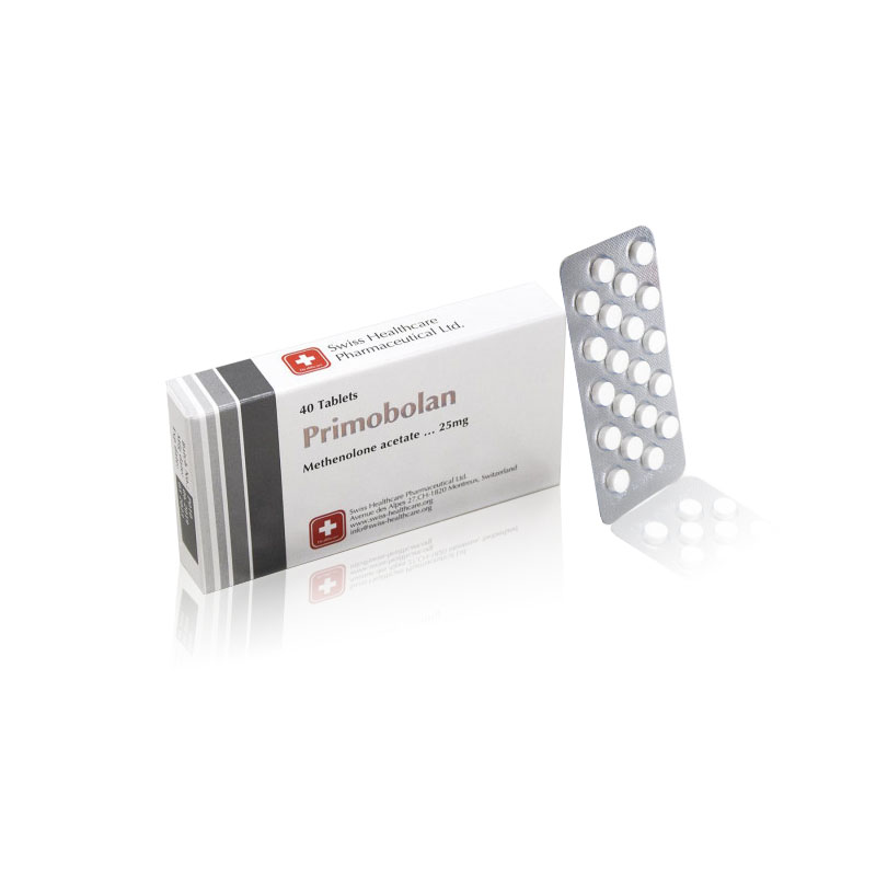 Primobolan 25 mg oral tablets by Swiss Healthcare – Methenolone Acetate for research use