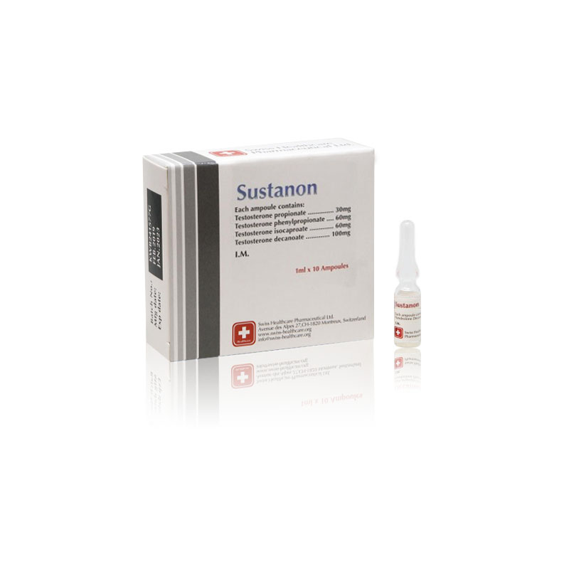 Sustanon 250 mg/ml ampoules by Swiss Healthcare – injectable testosterone blend for research use