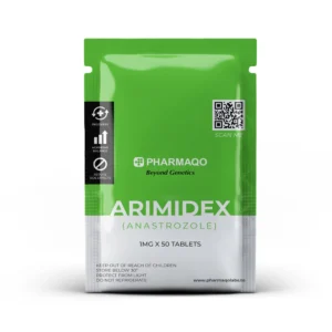 PharmaQo Arimidex 1 pack with 50 tablets – 1 mg Anastrozole oral tablets for research use