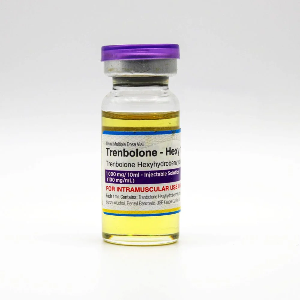 PharmaQo Trenbolone Hexy 100 multidose 10 mL vial – 100 mg/mL Trenbolone Hexahydrobenzylcarbonate for research use