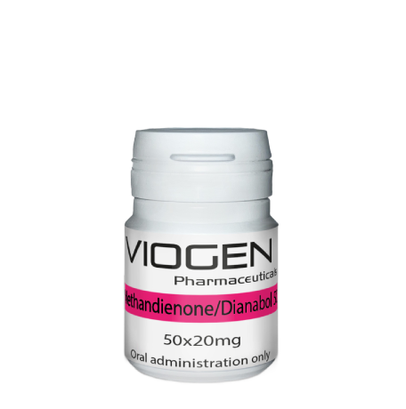 Dianabol 20 mg Tablets – Viogen Pharmaceuticals – Laboratory Use