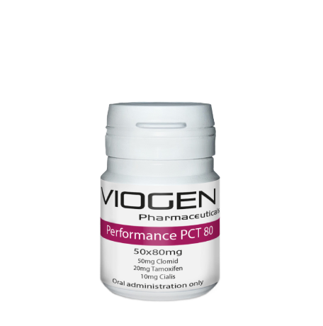 PCT Performance 80 mg tablets by Viogen Pharmaceuticals – 50 tablets for analytical use