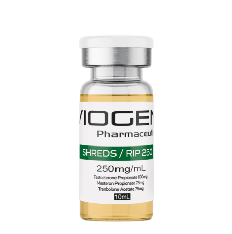 Shreds Rip 250 mg/mL injectable vial by Viogen Pharmaceuticals for analytical use